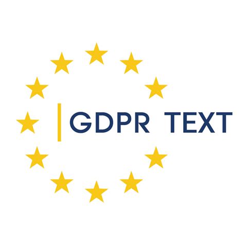 gdpr text for website